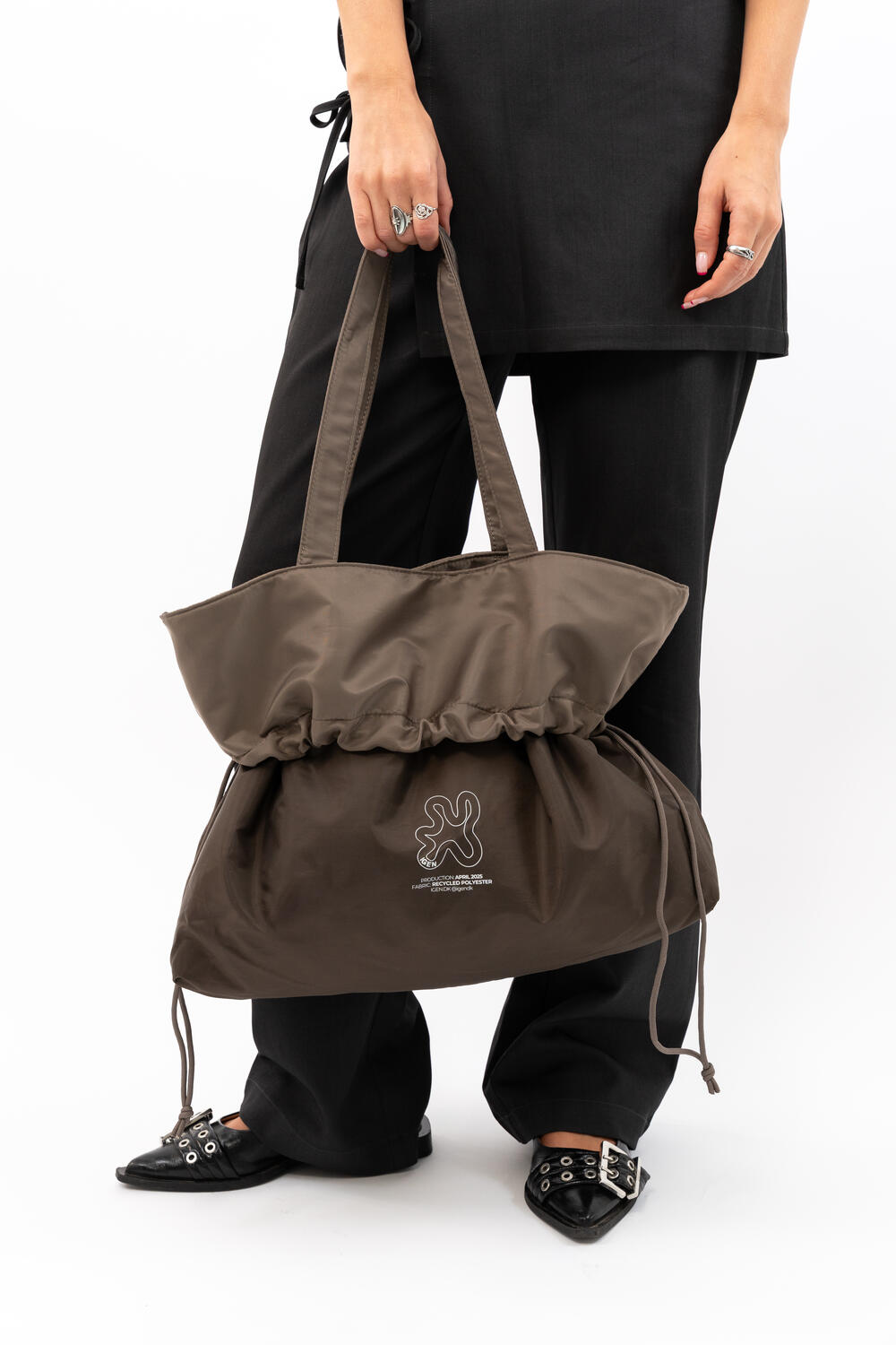 Signature shopper - grå